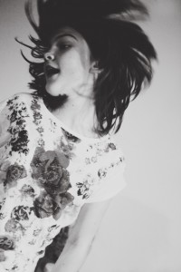 Funky teen portrait