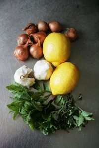 Lemony pheasant recipe