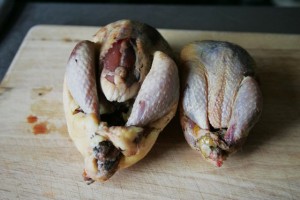 Lemony pheasant recipe